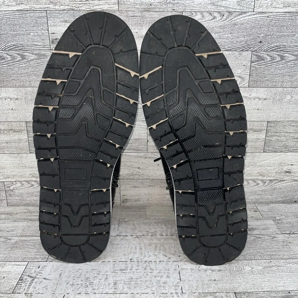 B-52 Bullboxer Chukka Boots Black Leather Casual Boots Men‎ Size 12